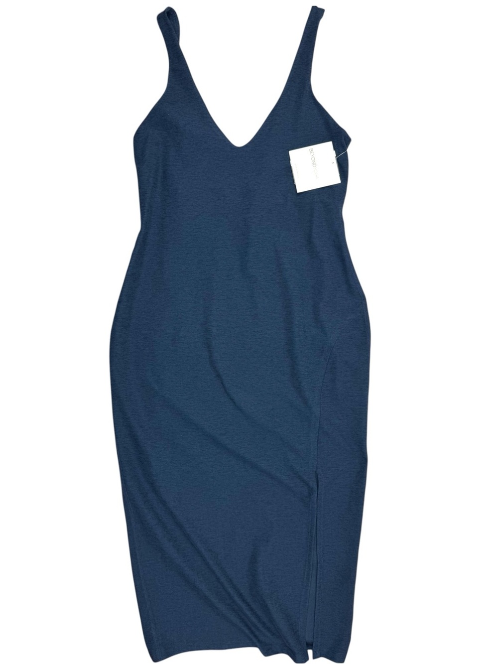 NWT Beyond Yoga Spacedye Inspire Midi Dress in Navy Medium - Picture 3 of 8